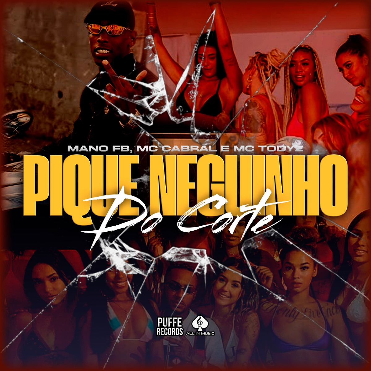 Pique Neguinho do Corte - Single by MANO FB, MC Cabral & MC Todyz album cover