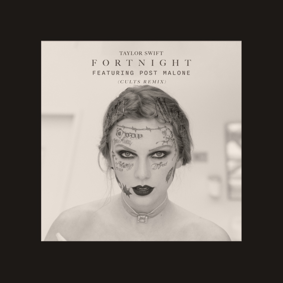 Fortnight (feat. Post Malone) [Cults Remix] - Single by Taylor Swift & Cults album cover artwork