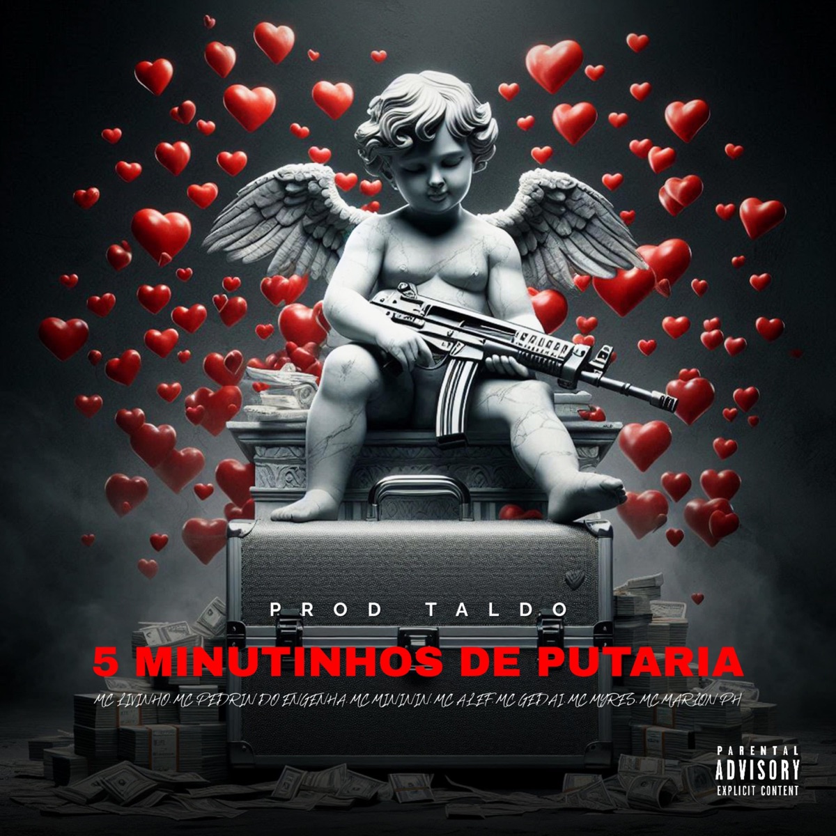5 MINUTINHOS DE PUTARIA - Single by Taldo album cover