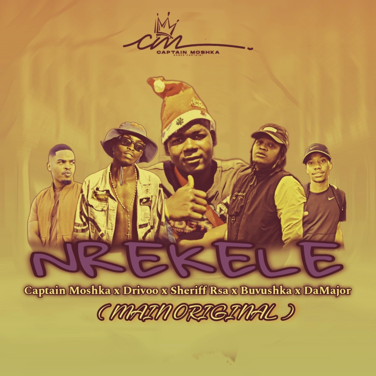 Nrekele (feat. Drivoo, Sheriff Rsa, Buvushka & DaMaj0r) - Single by Captain Moshka album cover