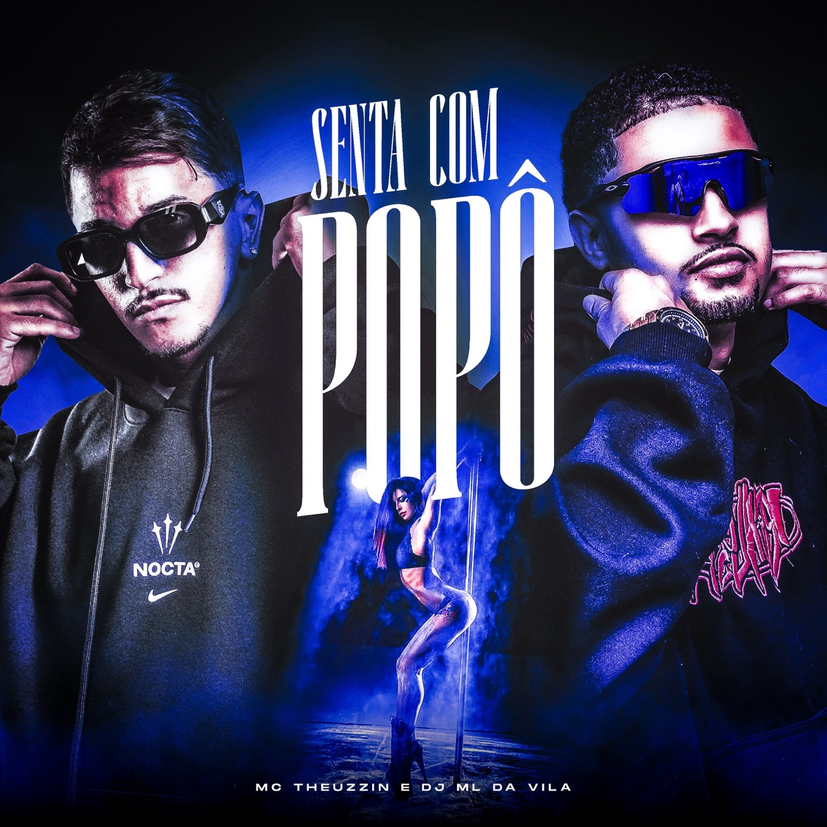 Senta Com Popô - Single by DJ ML da Vila & THEUZZIN album cover