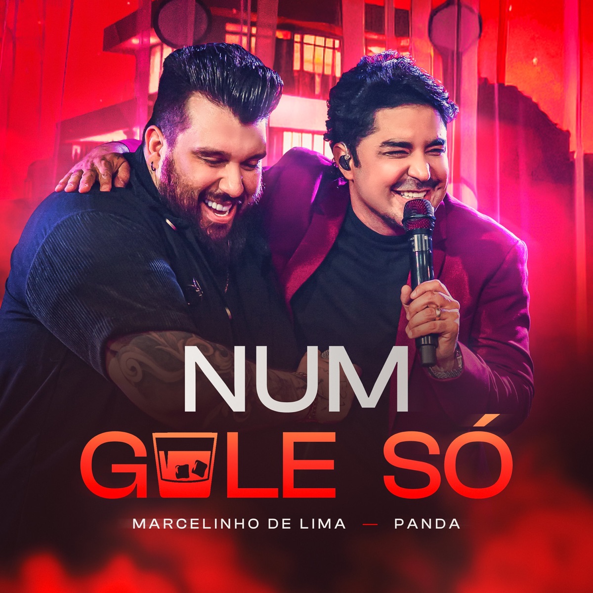 Num Gole Só (Ao Vivo) - Single by Marcelinho De Lima & Panda album cover