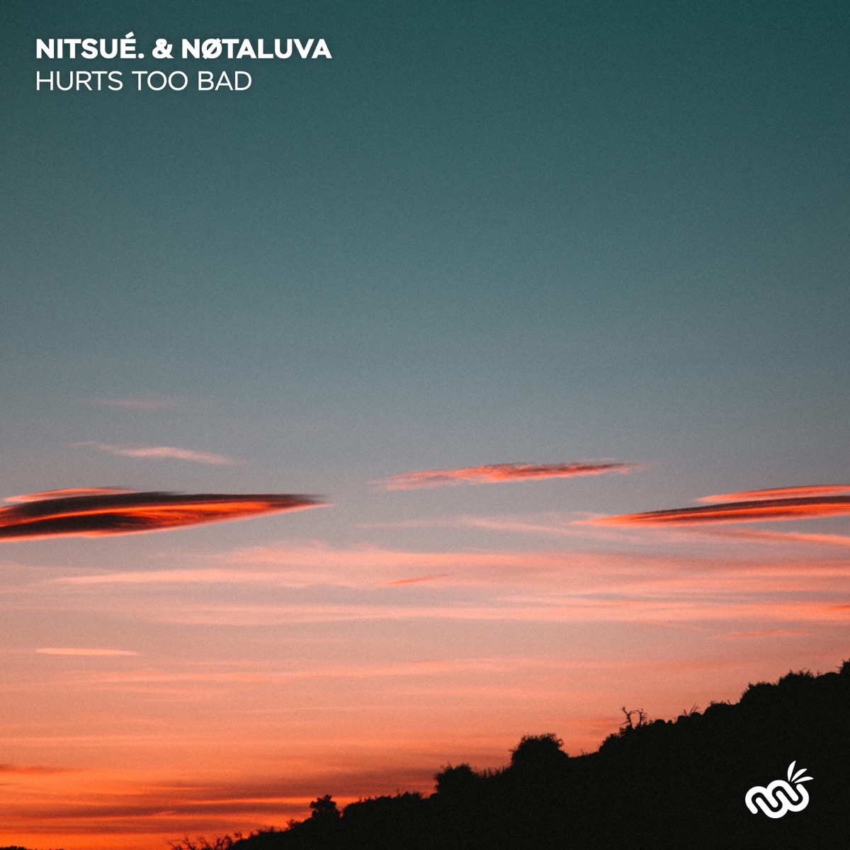 Hurts too bad - Single by nitsué. & NØTALUVA album cover