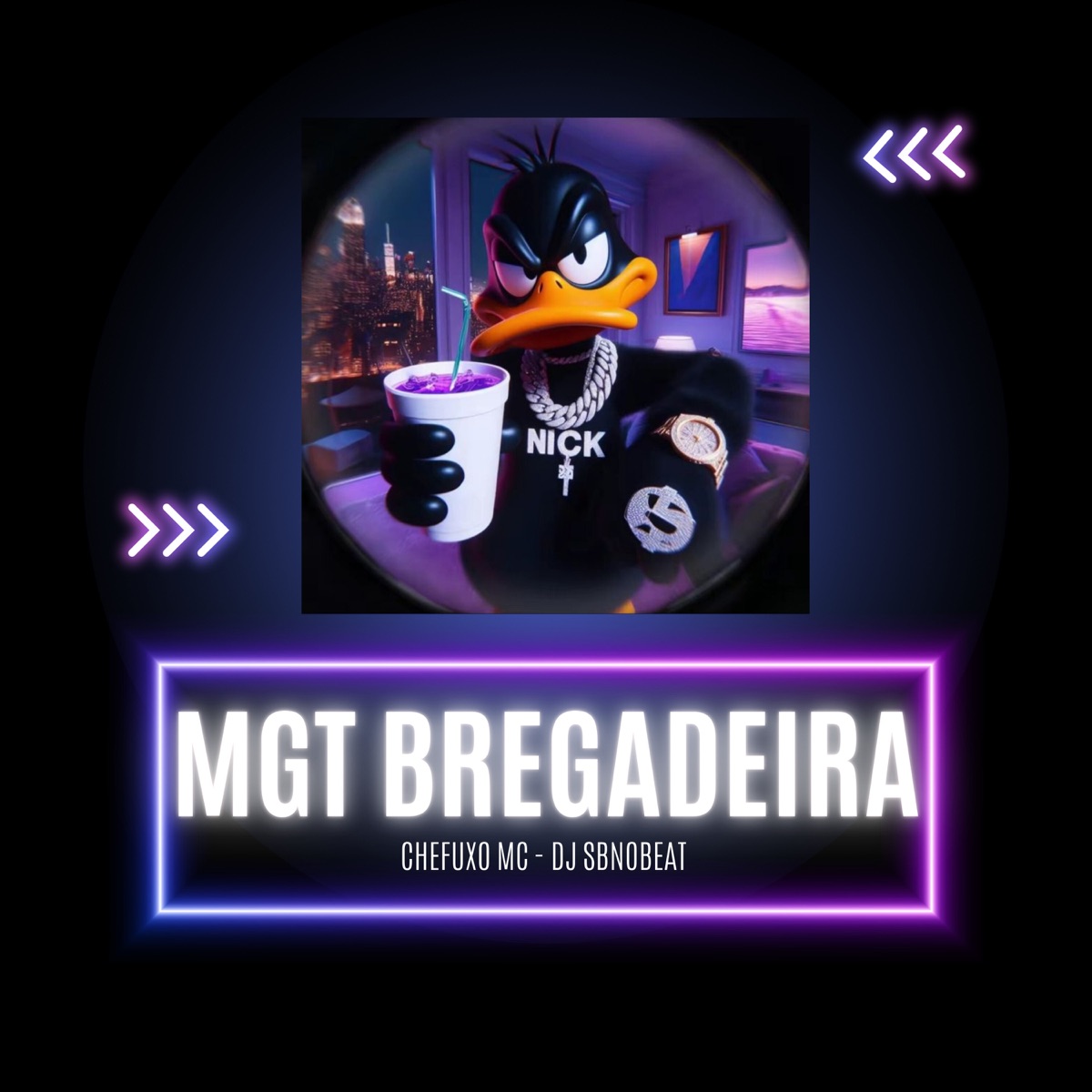 Mtg Bregadeira - Single by CHEFUXO MC & DJ SB no Beat album cover
