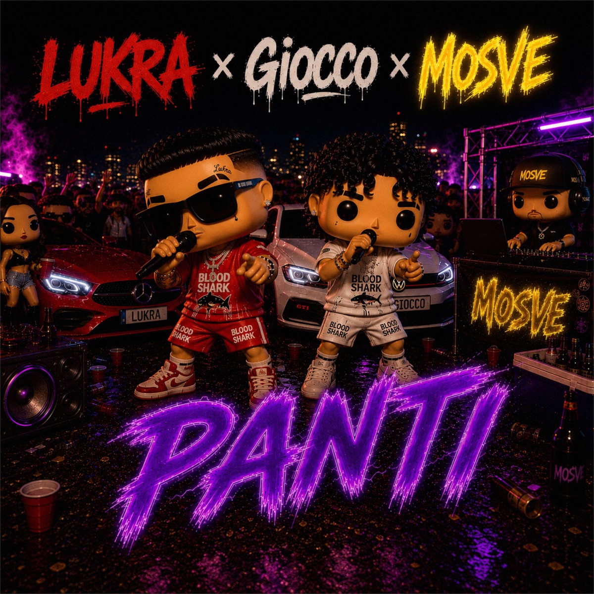 PANTI (feat. Mosve) - Single by Lukra & Alex Giocco album cover
