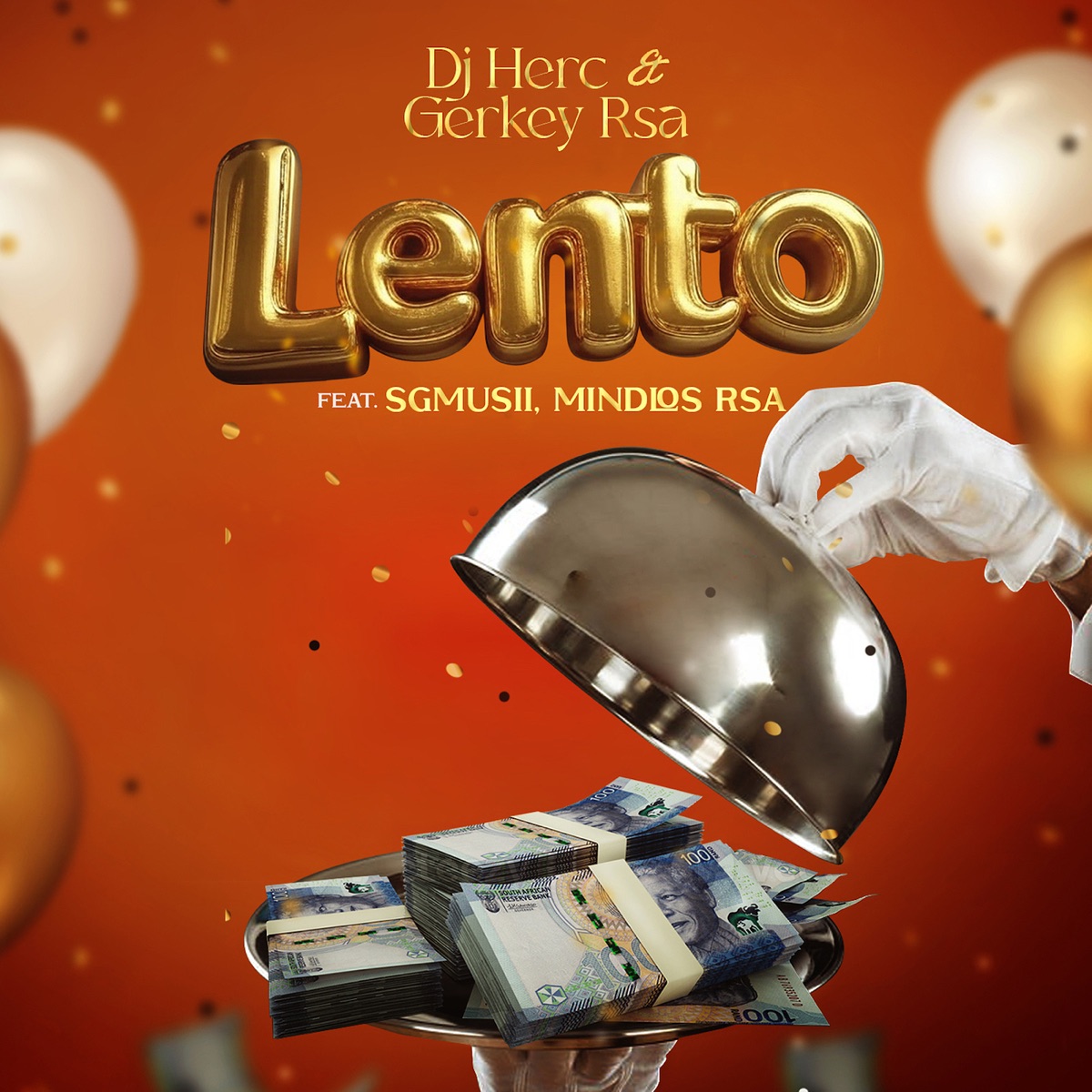 Lento (feat. Mindlos RSA & Sgmusii) - Single by DJ Herc & Gerkey rsa album cover