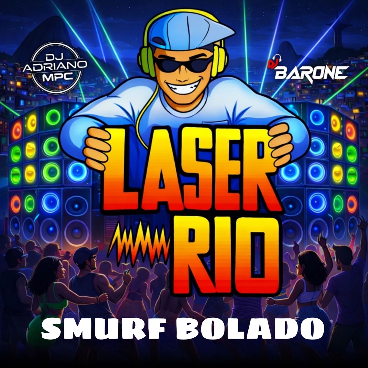 Smurf Bolado - Single by DJ Barone, DJ ADRIANO MPC & Laser Rio album cover