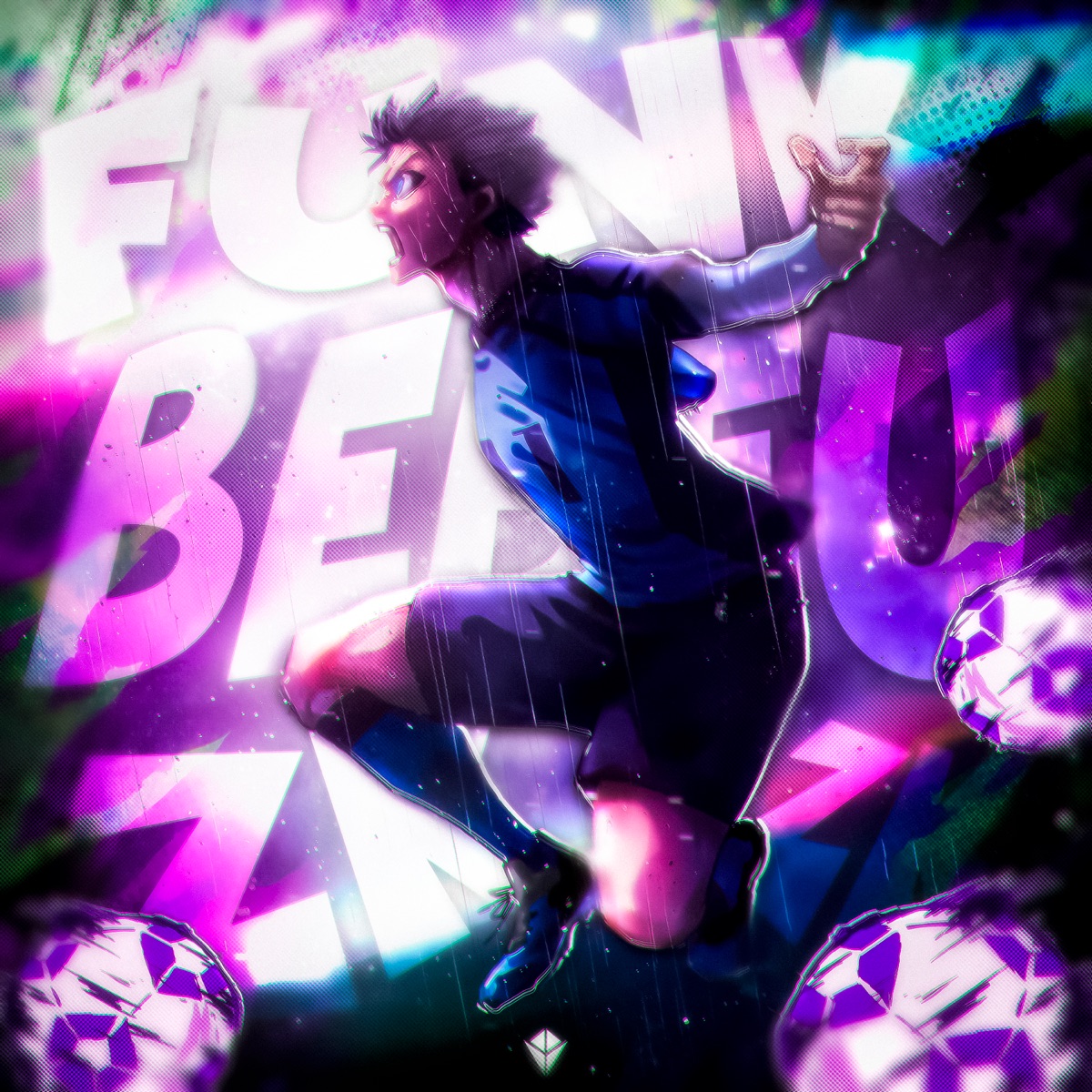 FUNK BEBEU ZK - EP by Zurvyy & DJ AURAXÉ album cover