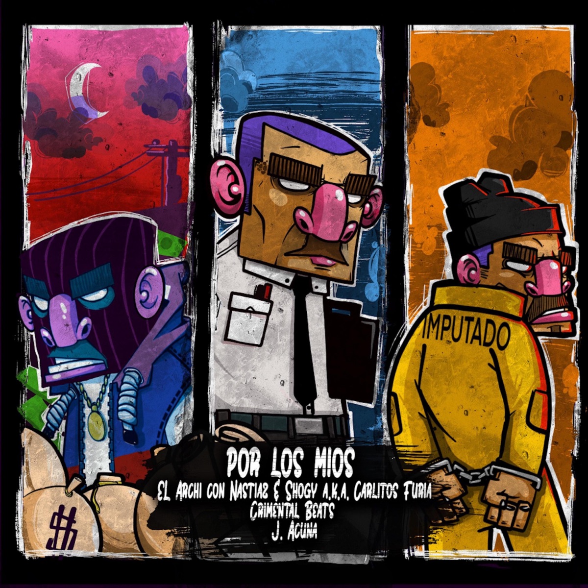 Por los mios - Single by El Archi album cover