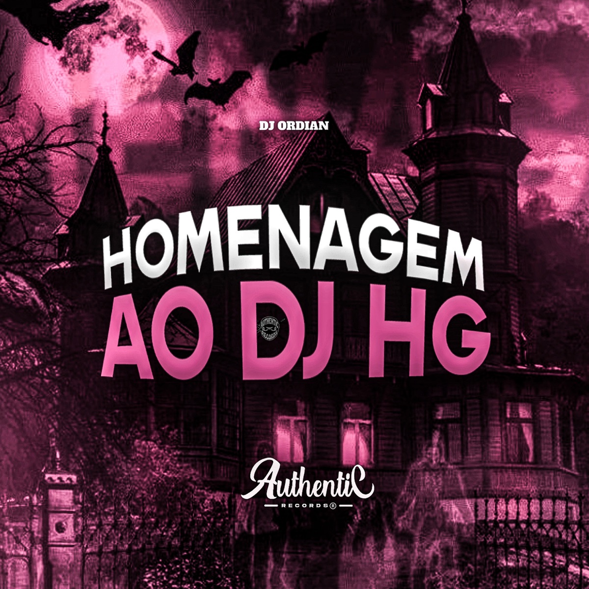 Homenagem ao Dj Hg - Single by DJ ORDIAN album cover