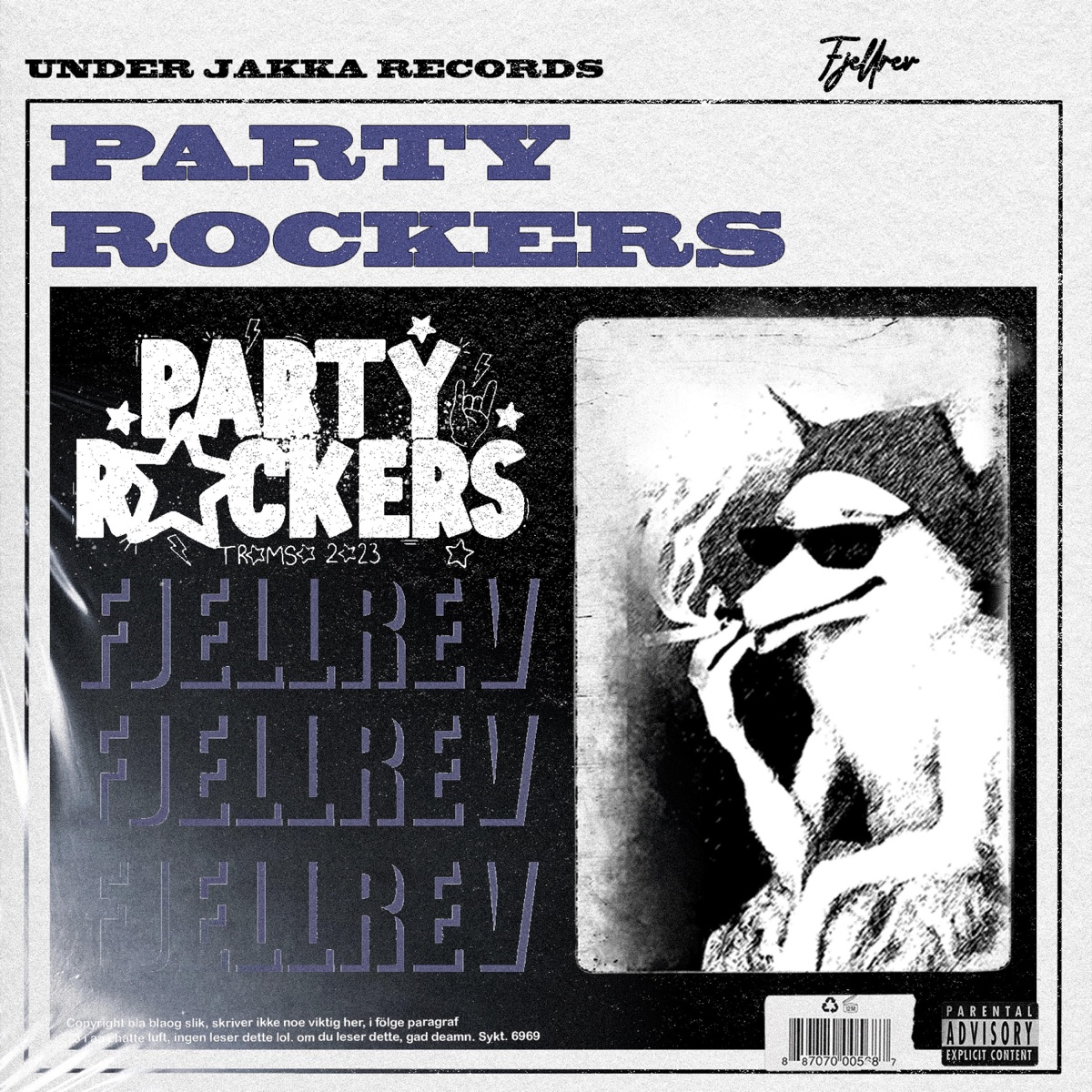 Party Rockers - Single by Fjellrev album cover