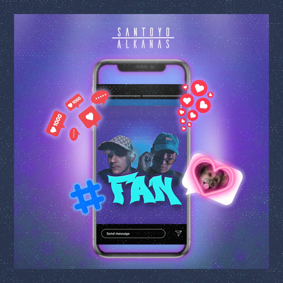 Fan (feat. Alkanas) - Single by Santoyo album cover