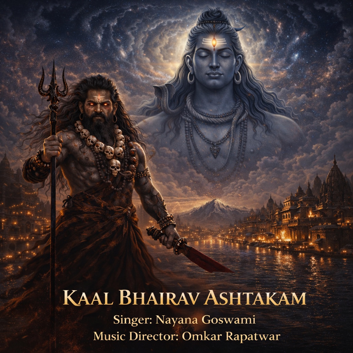 Kaal Bhairav Ashtakam - Single by Nayana Goswami & Omkar Rapatwar album cover