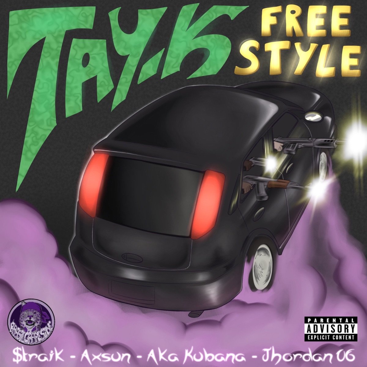 TAY-K FREESTYLE - Single by $traik, Axsun, Aka Kubana & Jhordan OG album cover