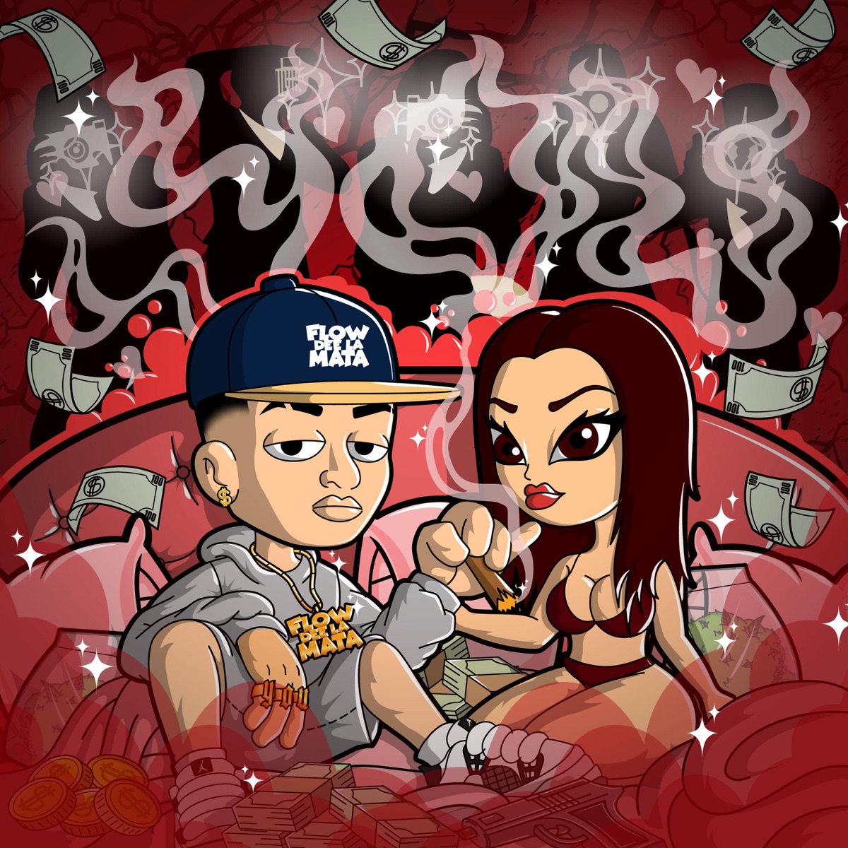 CUANDO CONMIGO MAMI CHOCAS (feat. FLOW DE LA MATA) - Single by You album cover