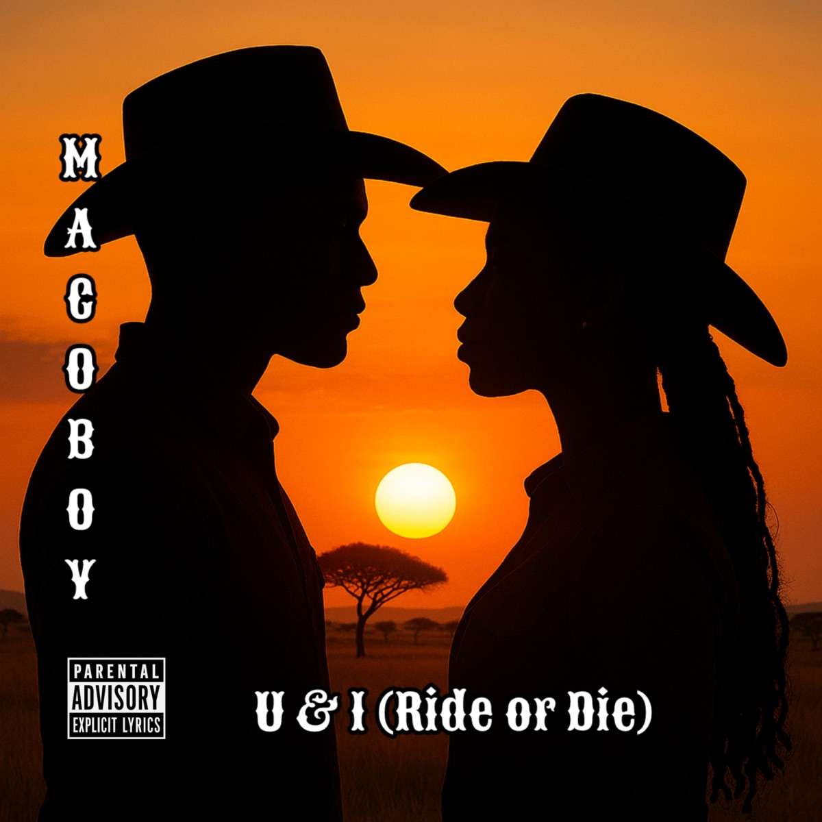 U & I (Ride or Die) - Single by Macoboy album cover