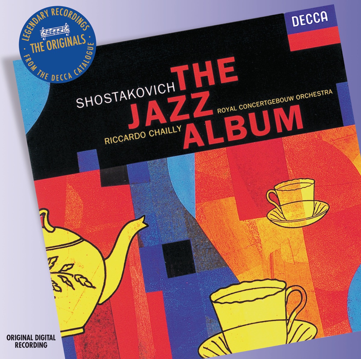 Shostakovich: The Jazz Album by Royal Concertgebouw Orchestra & Riccardo Chailly album cover