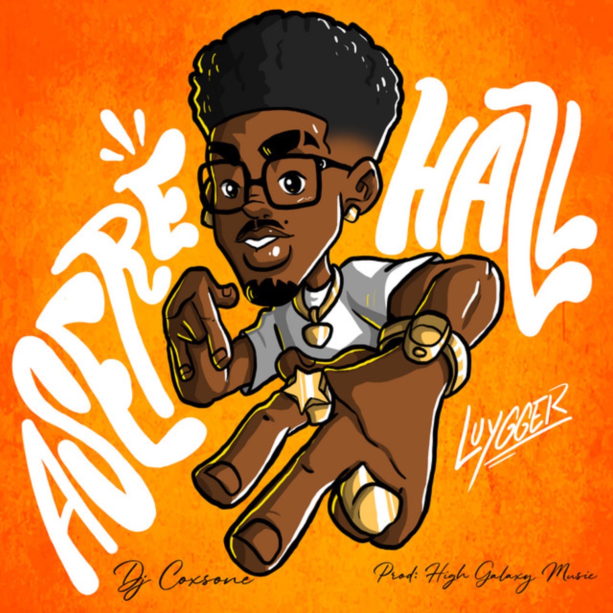 ASEREHALL - Single by luygger, High Galaxy Music & DJ Coxsone album cover