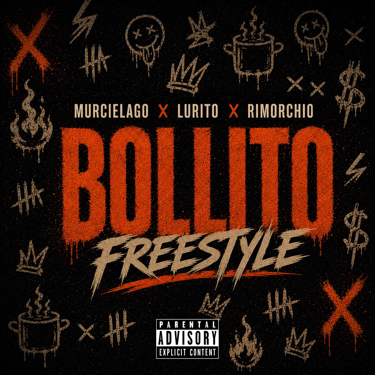 Bollito Freestyle (feat. Rimorchio) - Single by Murcielago & Lurito album cover