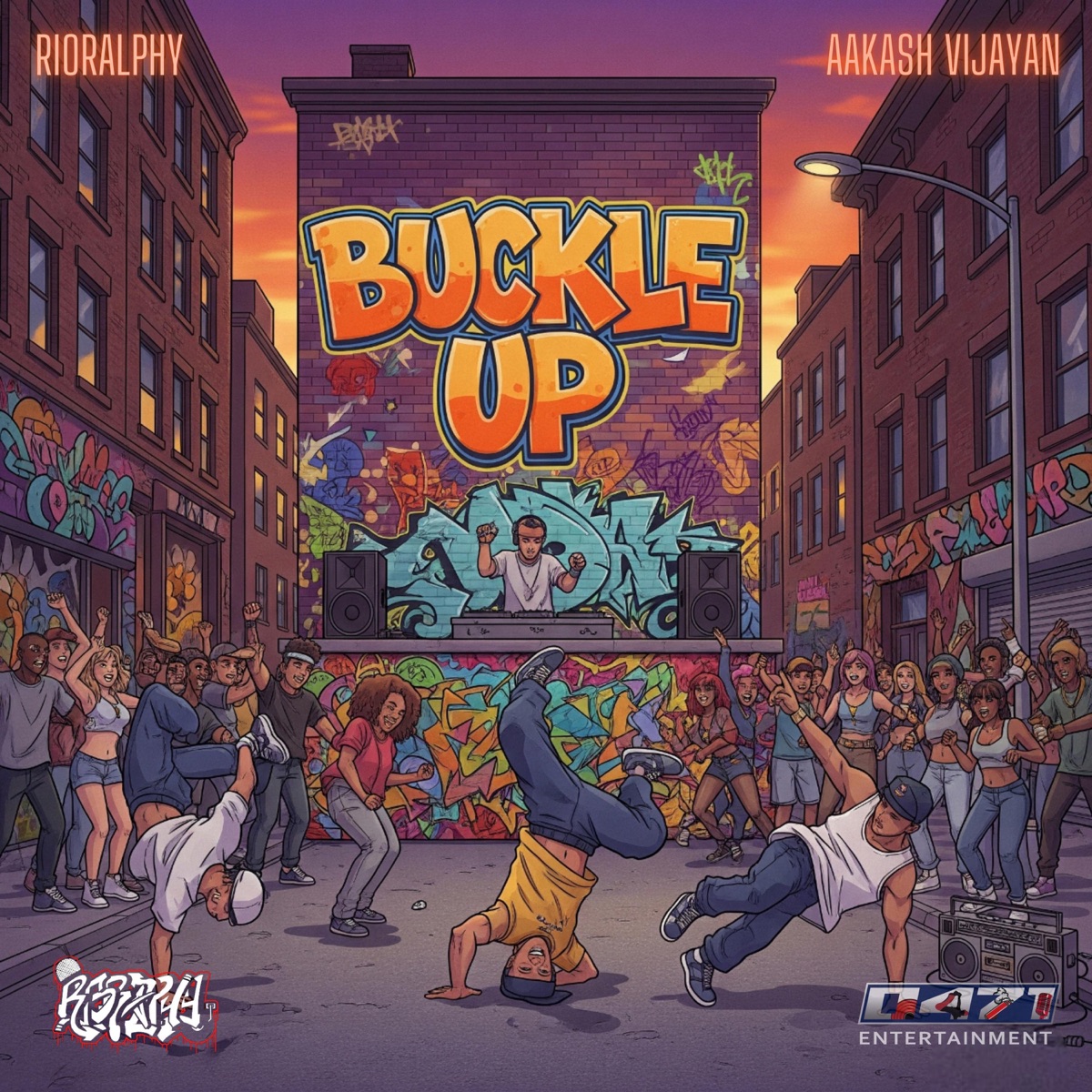 Buckle Up (feat. Aakash Vijayan) - Single by Rioralphy album cover
