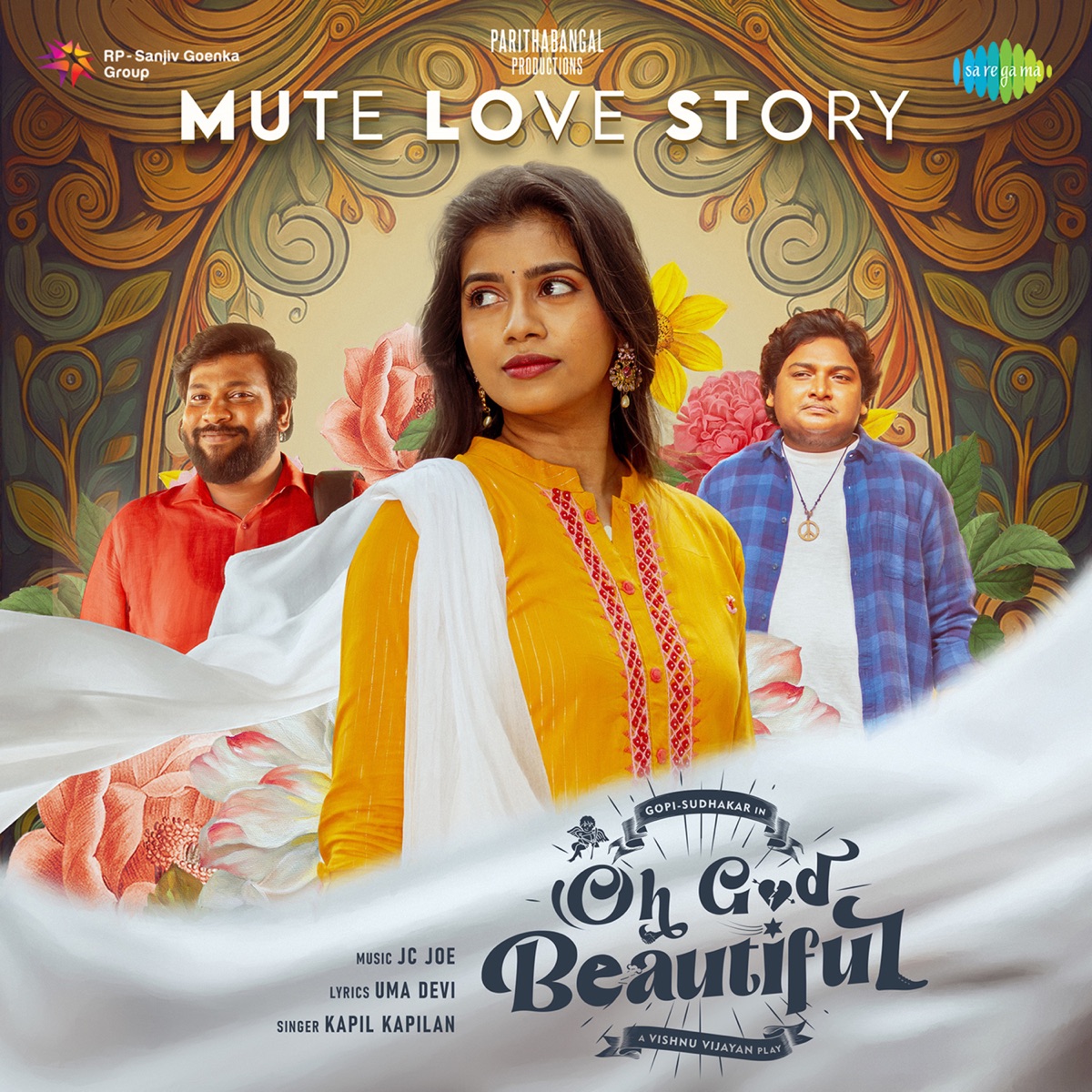 Mute Love Story (From "Oh God Beautiful") - Single by Kapil Kapilan, J.C. Joe & Uma Devi album cover