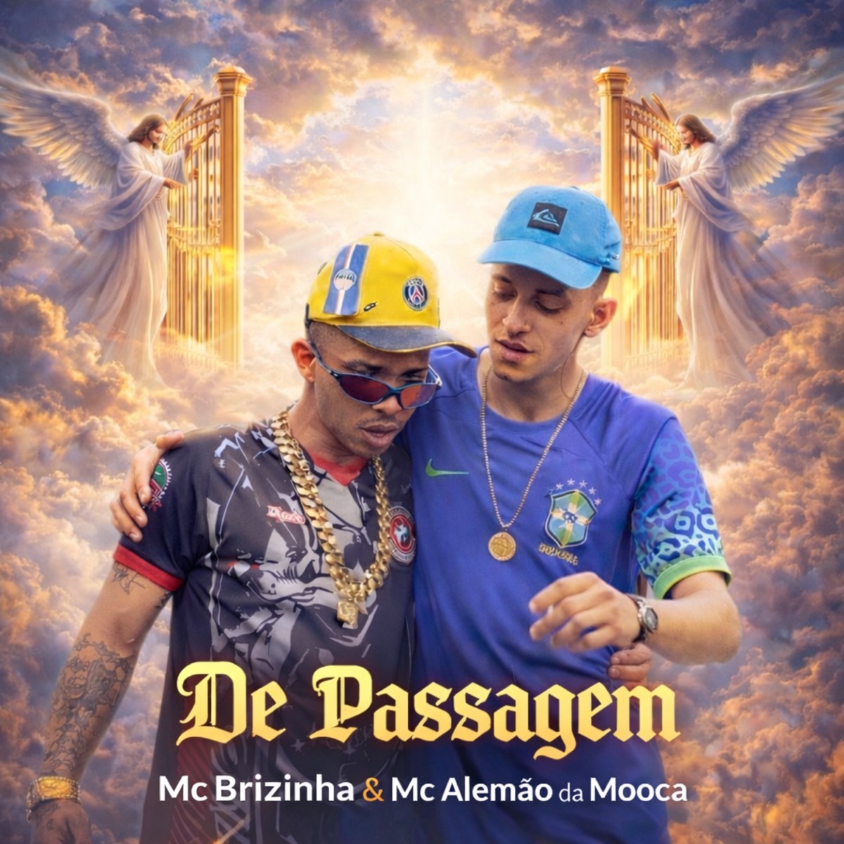 De Passagem - Single by MC Brizinha & Mc Alemão da Mooca album cover