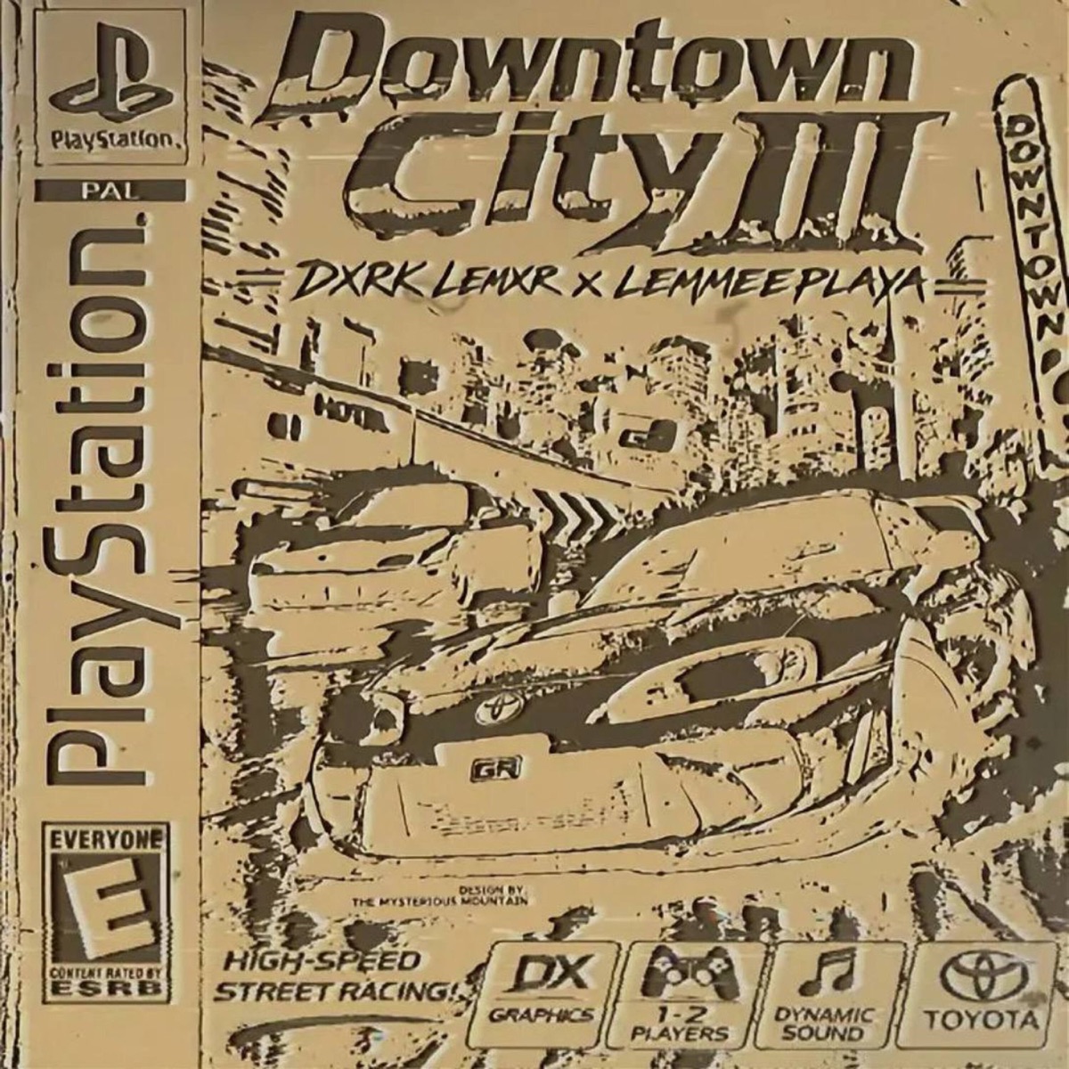 Downtown City III - Single by LemmeePlaya & DXRK LEMXR album cover