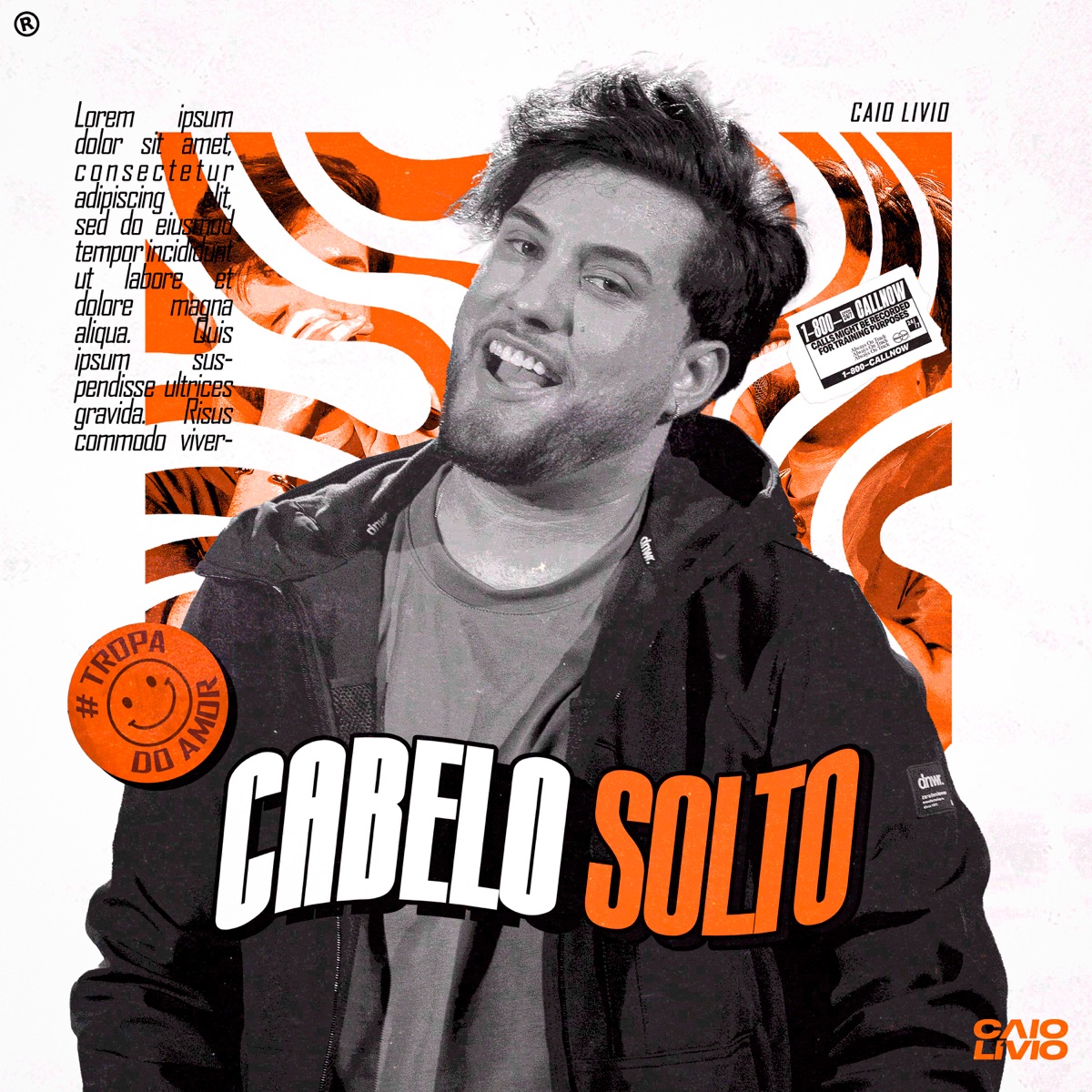 Cabelo Solto (Morena do Cabelo Solto) - Single by Caio Livio album cover