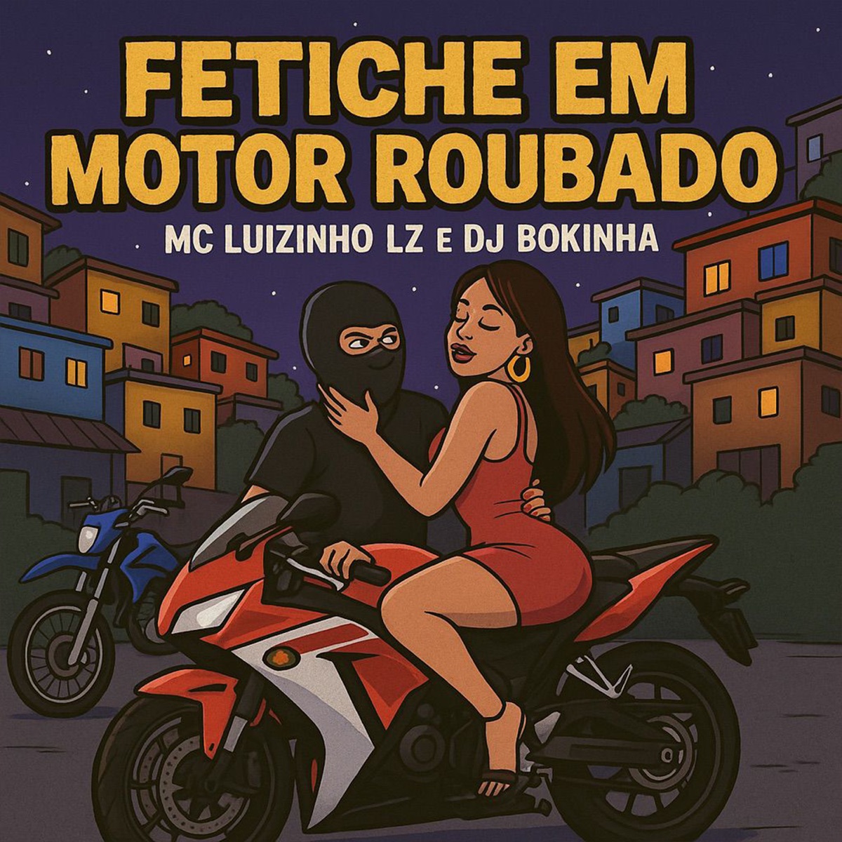 Fetiche em Motor Roubado - Single by Mc Luizinho LZ album cover