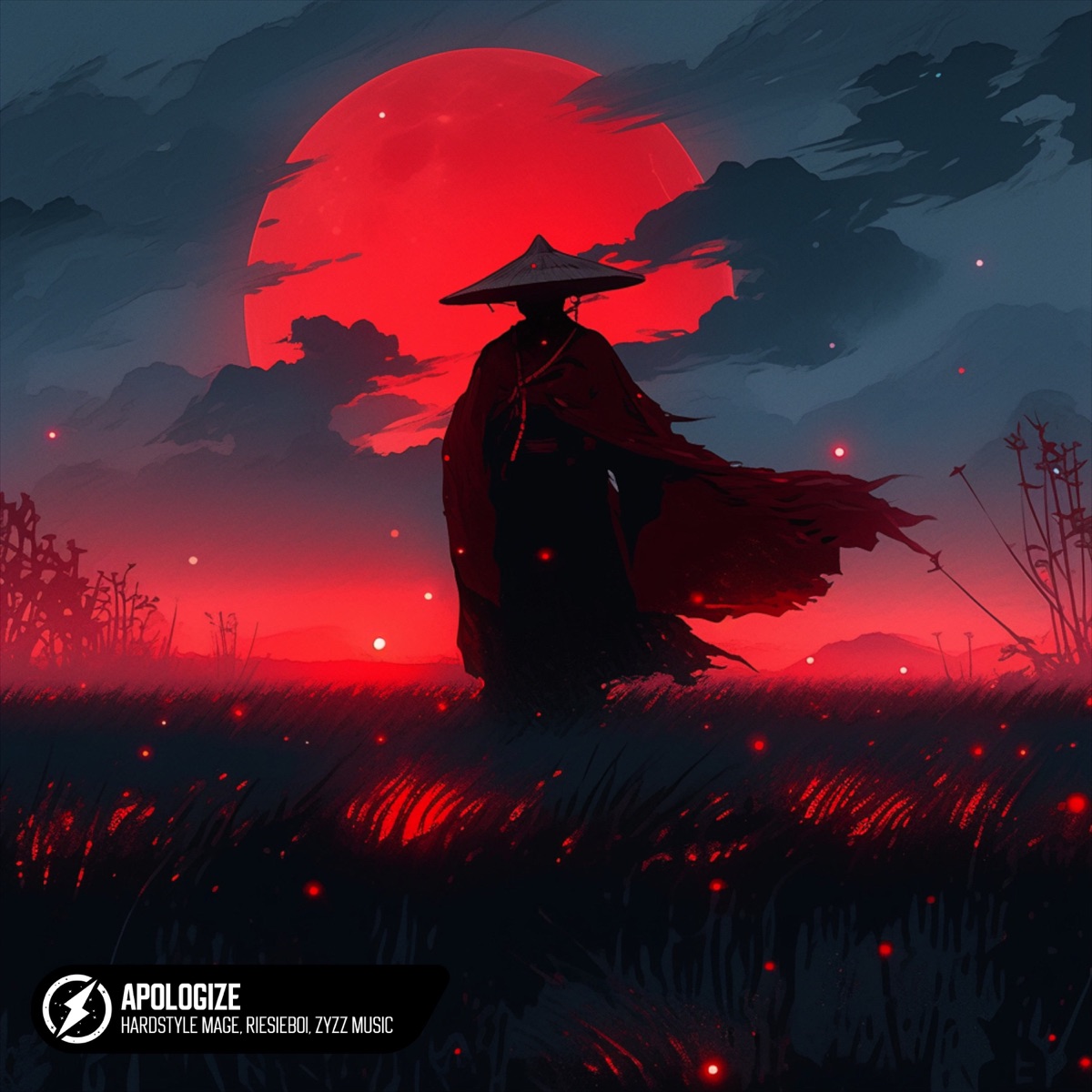 Apologize (Hardstyle) - Single by HARDSTYLE MAGE, RIESIEBOI & Zyzz Music album cover