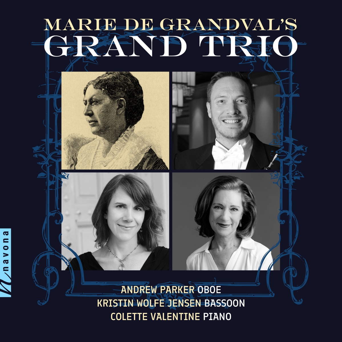 De Grandval: Grand Trio - EP by Andrew Parker, Kristin Wolfe Jensen & Colette Valentine album cover