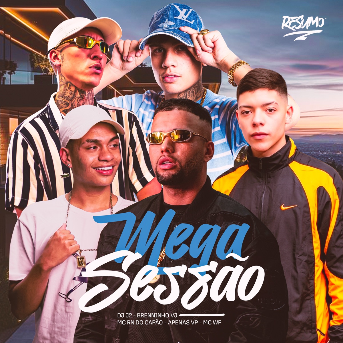 Mega Sessão (feat. Apenas VP) - Single by DJ J2, Brenninho VJ, MC RN do Capão & Mc WF album cover