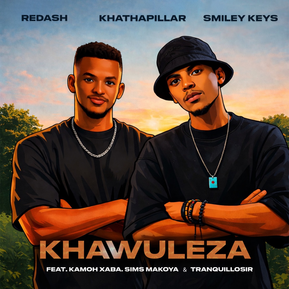 Khawuleza (feat. Kamoh Xaba, Sims Makoya & TranquilloSir) - Single by Redash, Khathapillar & SmileyKeys album cover