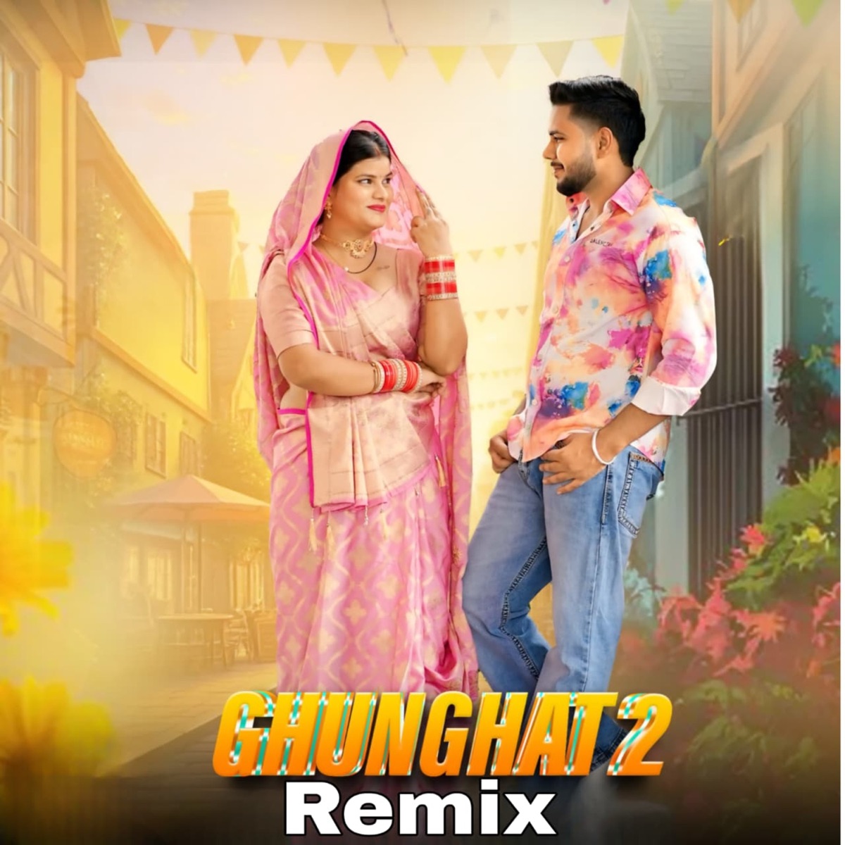 Ghunghat 2 Remix - Single by Khedi Aala & Harendra Nagar album cover