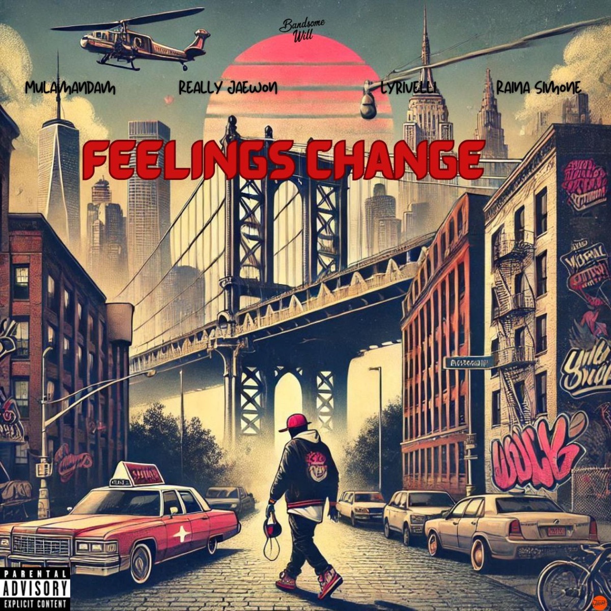 Feelings Change (feat. Really Jaewon, Mulamandam, Raina Simone & Lyrivelli) - Single by Bandsome Will album cover