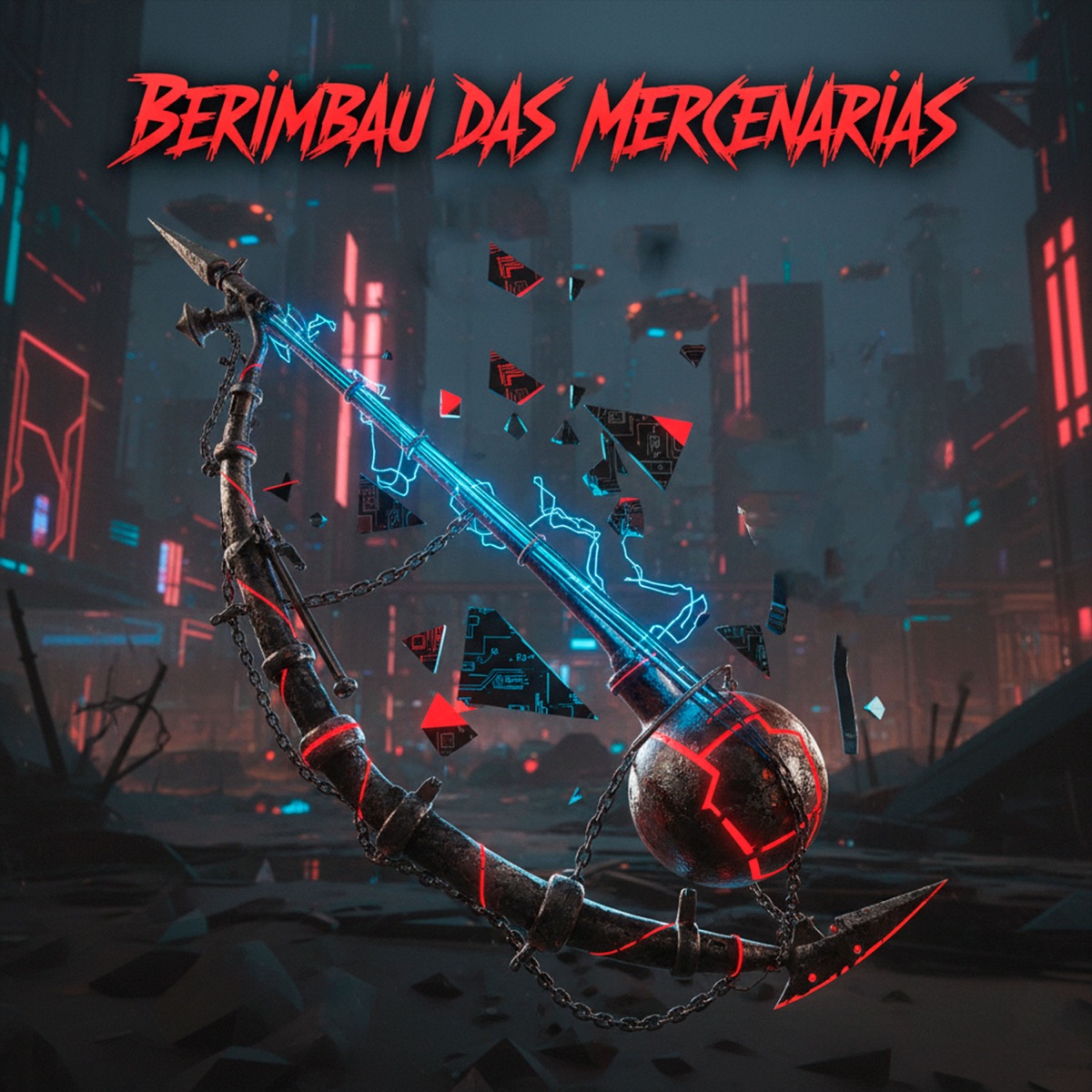BERIMBAU DAS MERCENARIAS - Single by DJAY VMC, Mc Magrinho & Lira Johnny Mc album cover