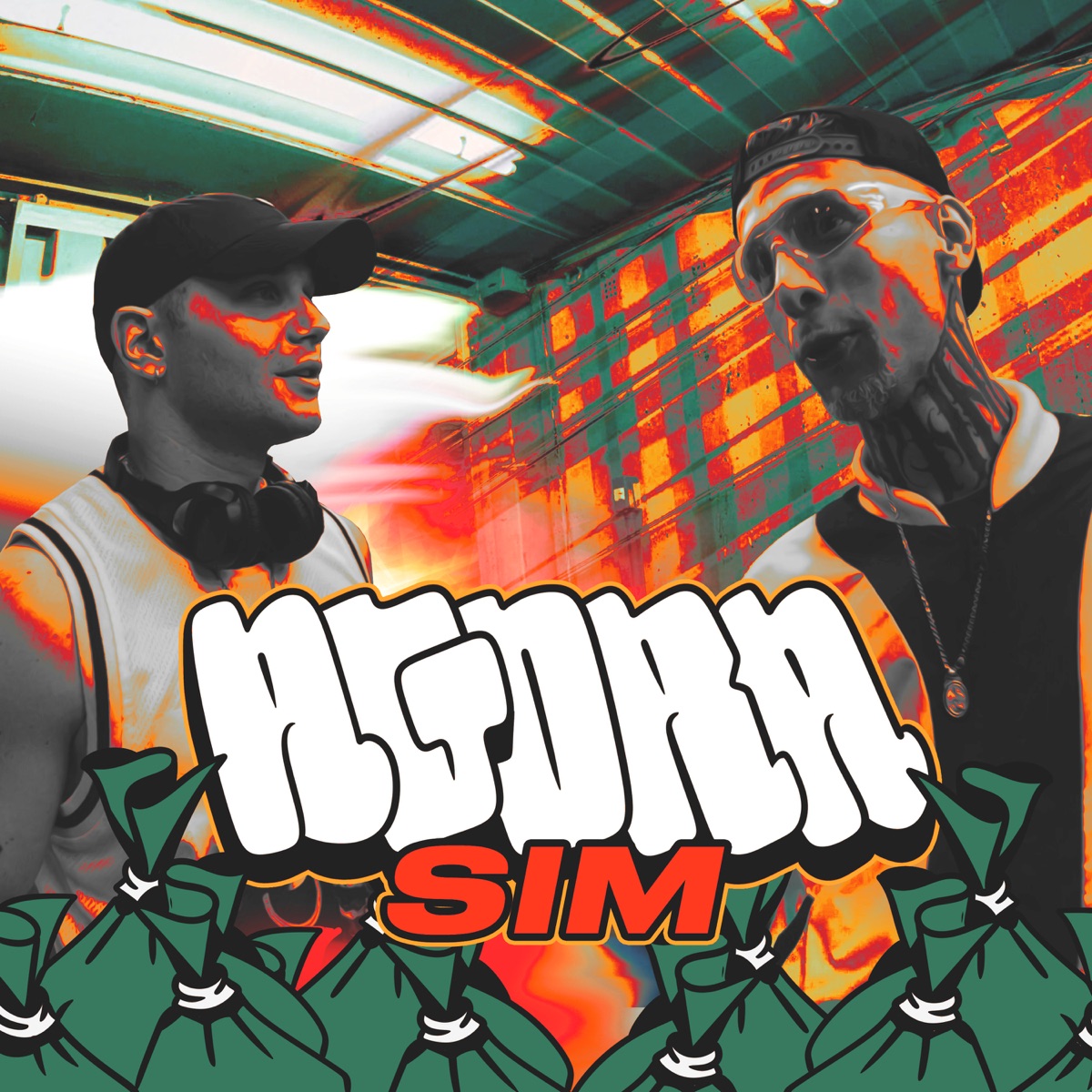 Agora Sim - Single by Pedro Qualy, Nog & Marinho 2v album cover