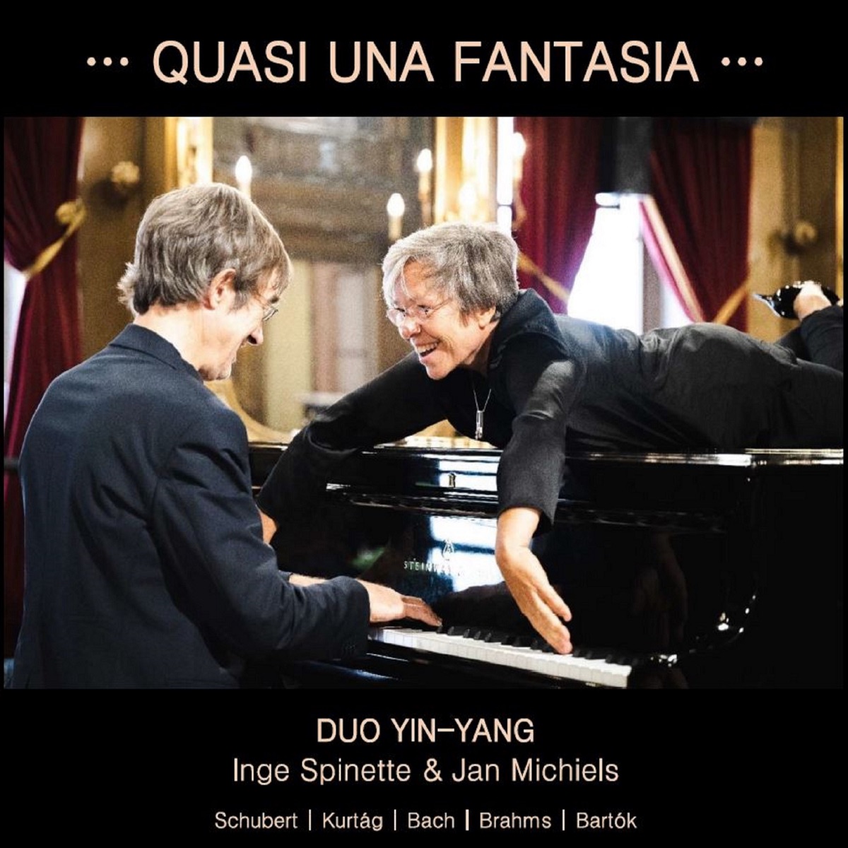 Quasi una Fantasia by Inge Spinette, Duo Yin-Yang & Jan Michiels album cover