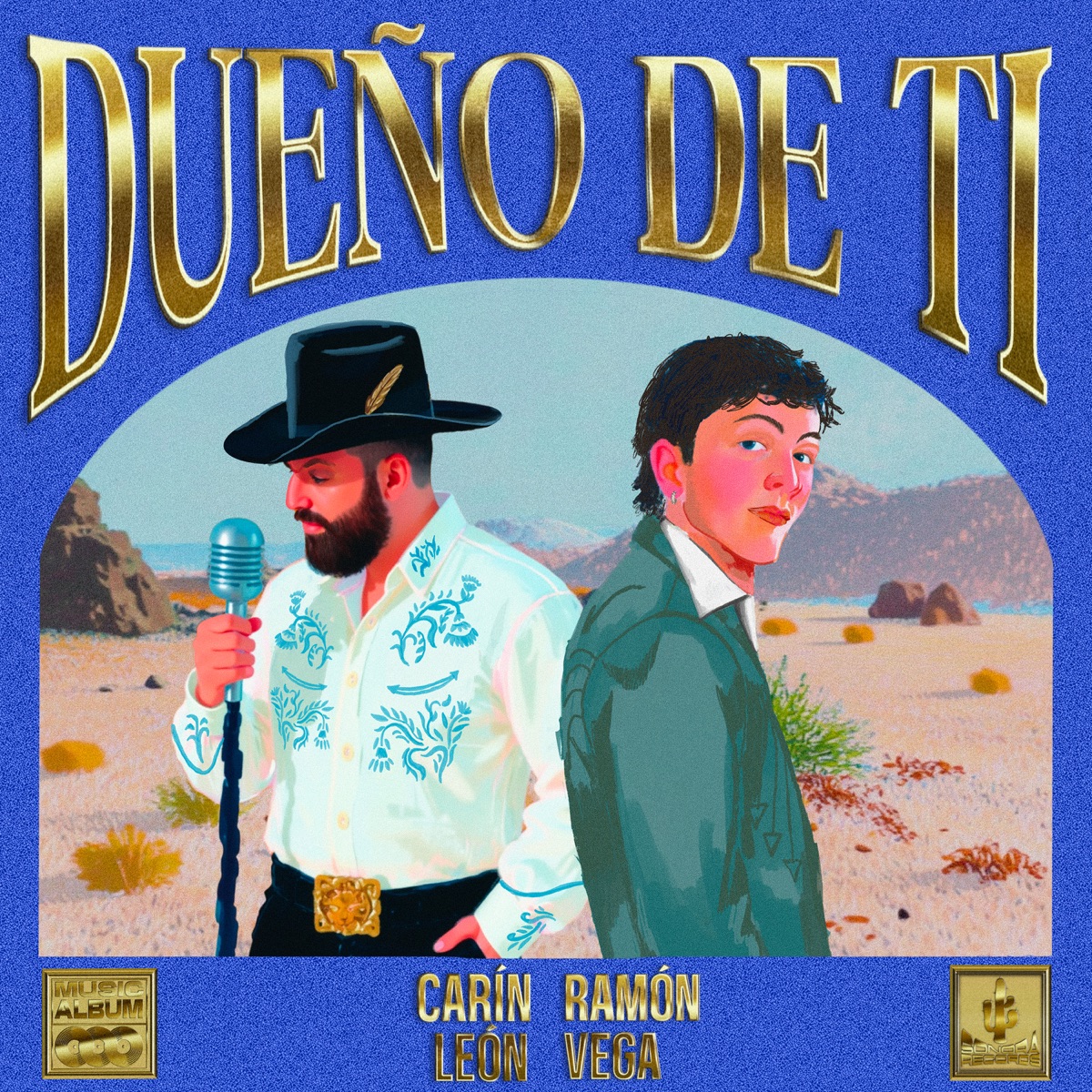DUEÑO DE TI - Single by Ramon Vega & Carín León album cover