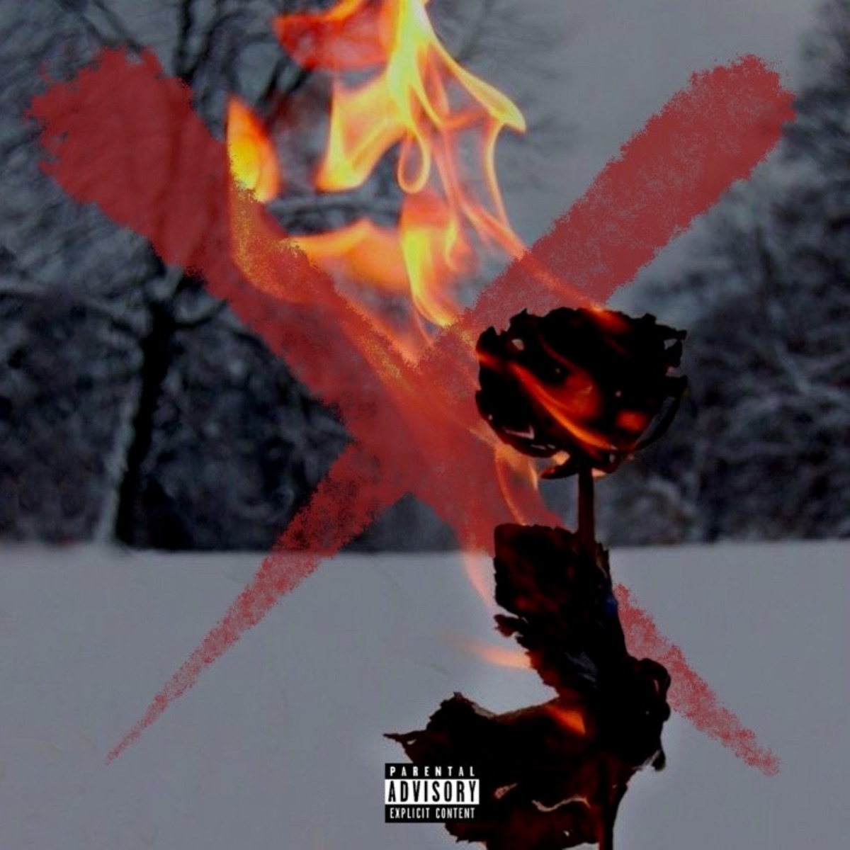 X - Single by DAKU album cover