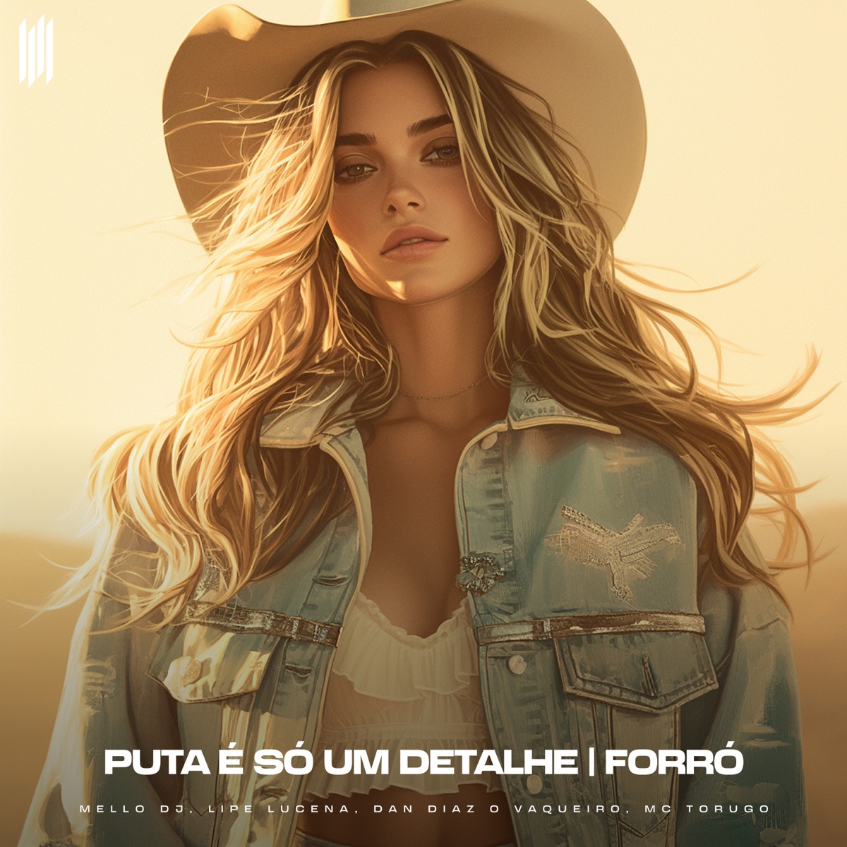 PUTA É SÓ UM DETALHE FORRÓ (feat. Dan Díaz O Vaqueiro) - Single by Mello DJ, Lipe Lucena & MC Torugo album cover