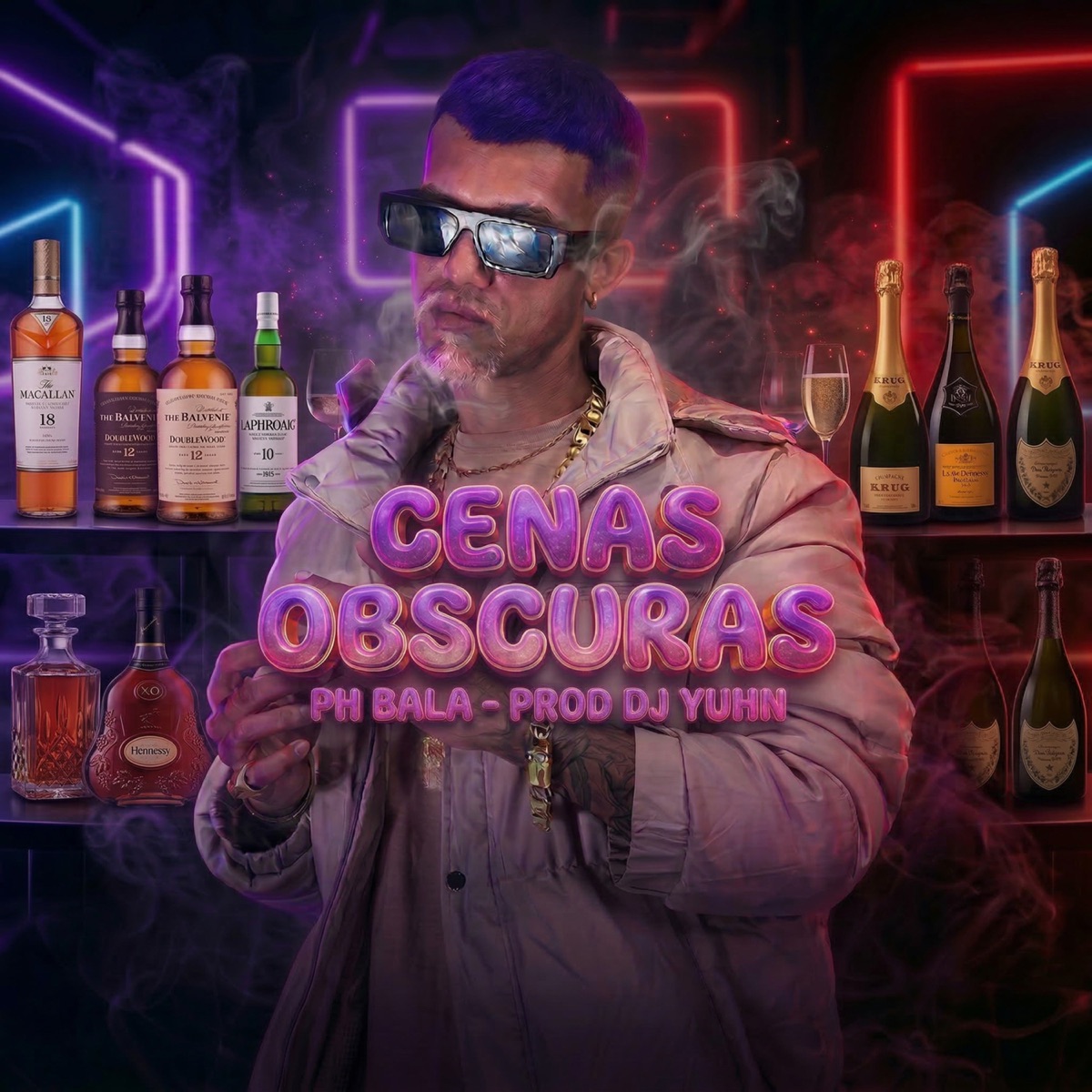 CENAS OBSCURAS - Single by Ph Bala, DJ Yuhn & T30 produtora album cover