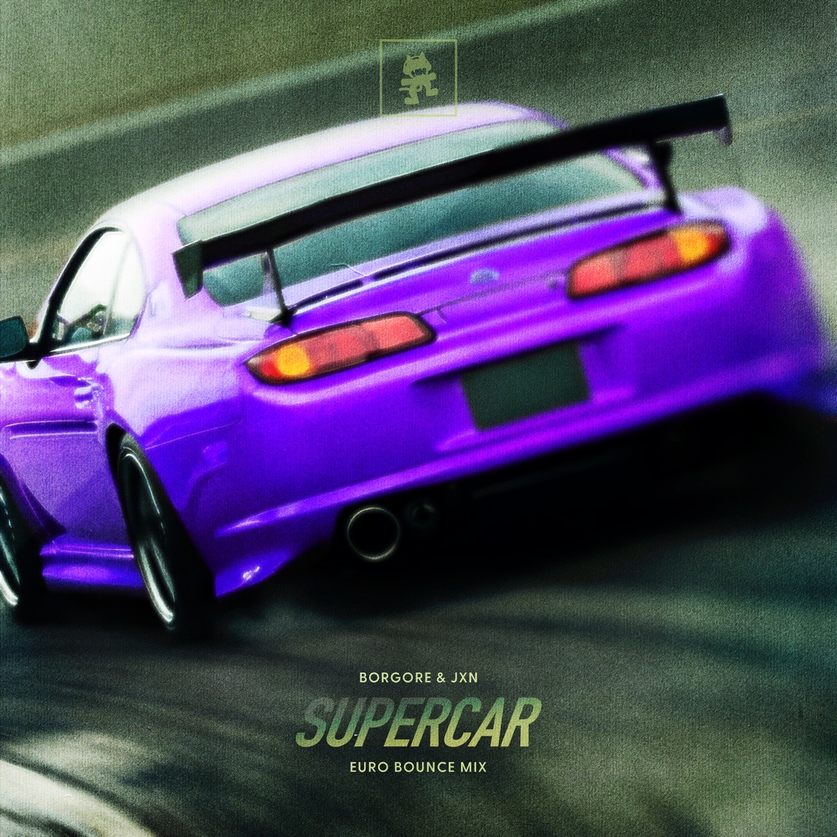 SUPERCAR (Euro Bounce Mix) - Single by Borgore & JXN album cover