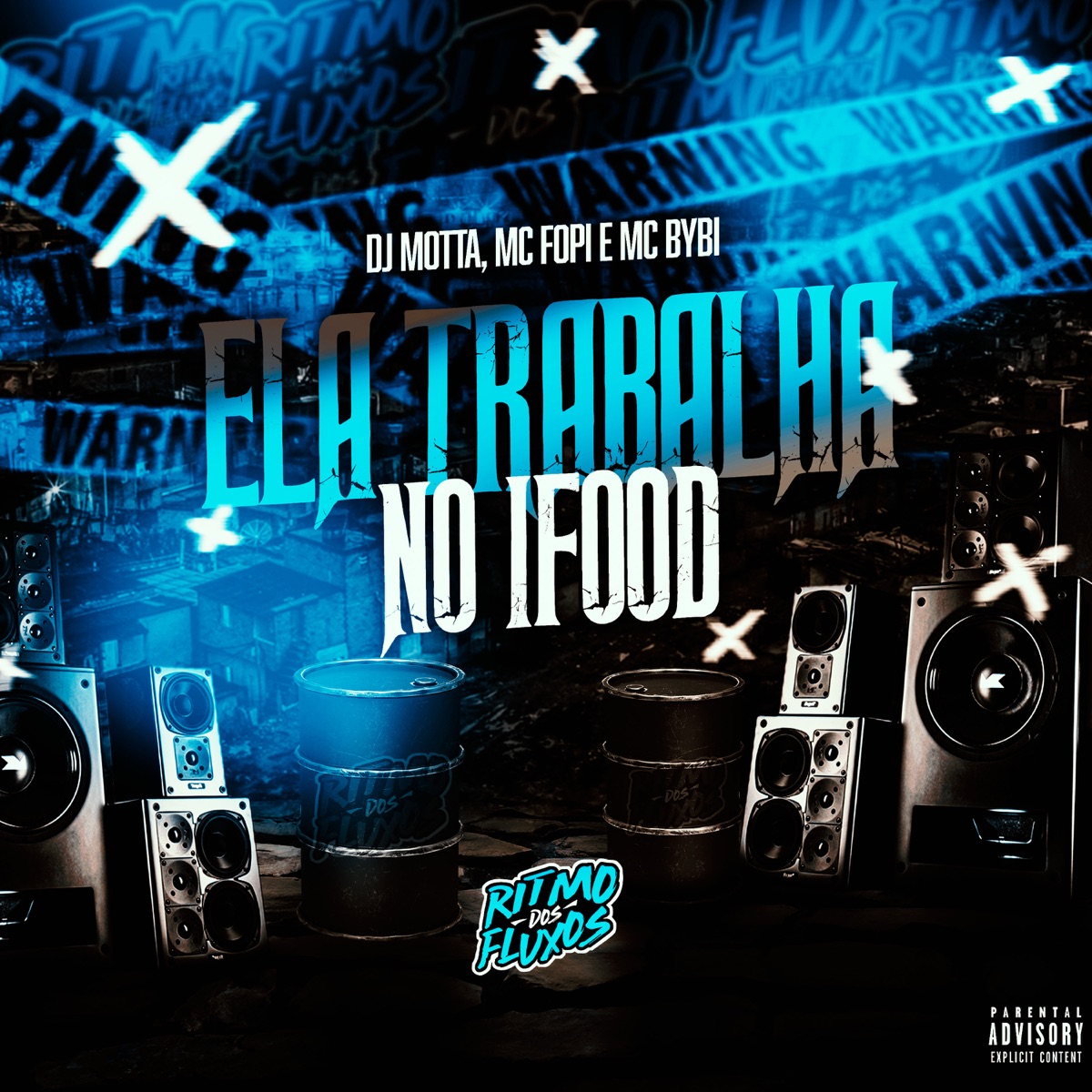 Ela Trabalha no Ifood - Single by MC Fopi, MC Bibi Coelhinha & DJ MOTTA album cover