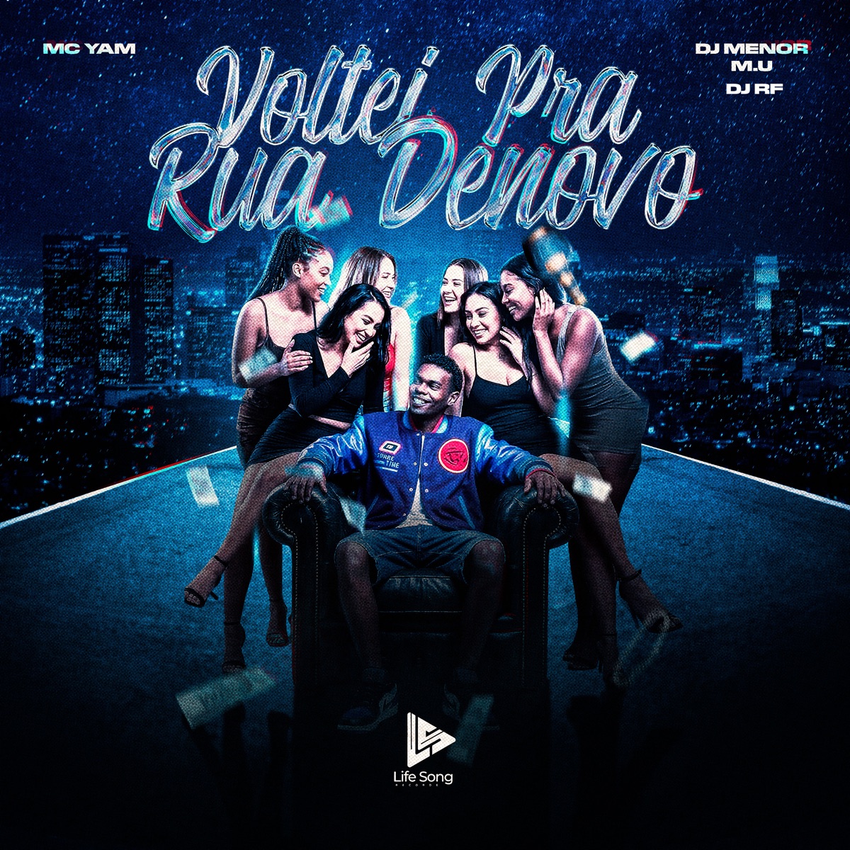 VOLTEI PRA RUA DENOVO - Single by Mc Yam, dj menor do m.u & DJ MENOR RF album cover