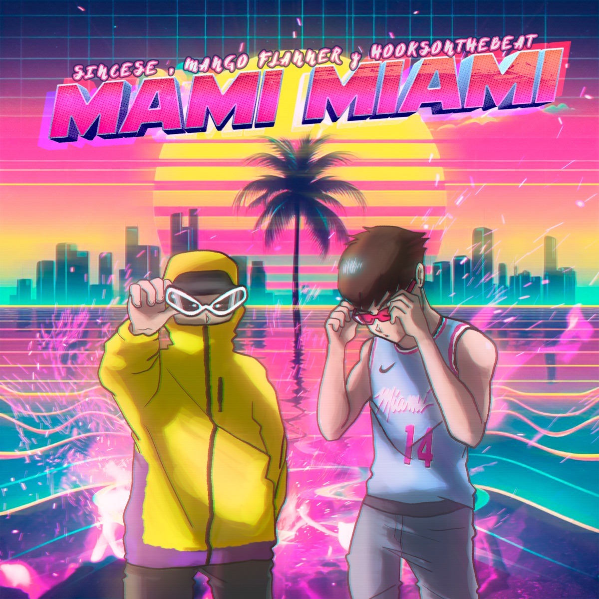Mami Miami - Single by SINCESE, Mango Flanner & Hooksonthebeat album cover