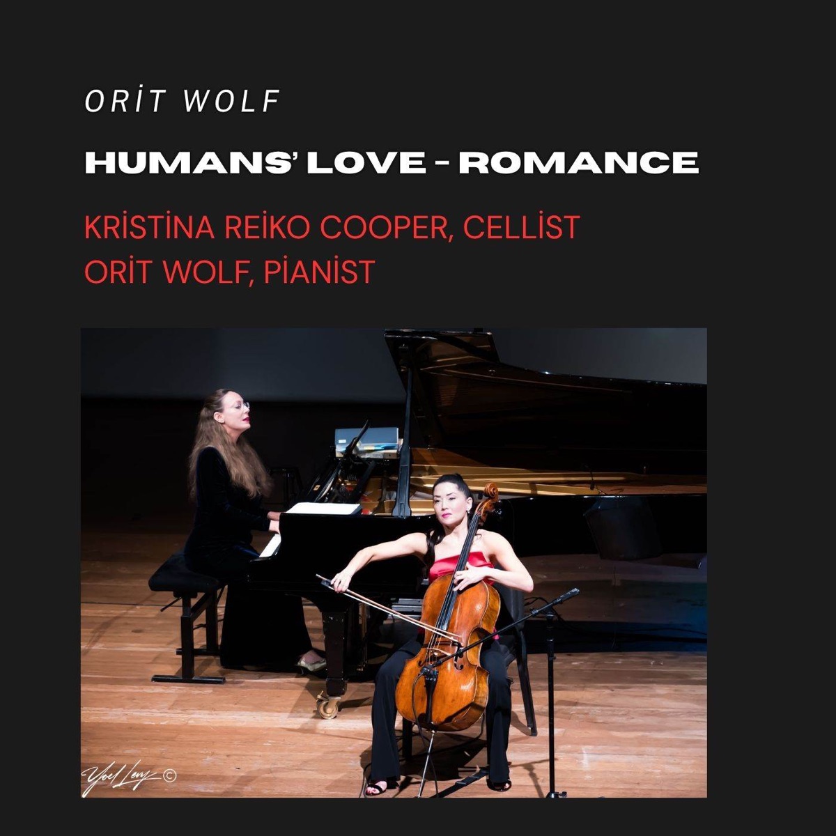Human's Love - Romance - Single by Orit Wolf & Kristina Reiko Cooper album cover
