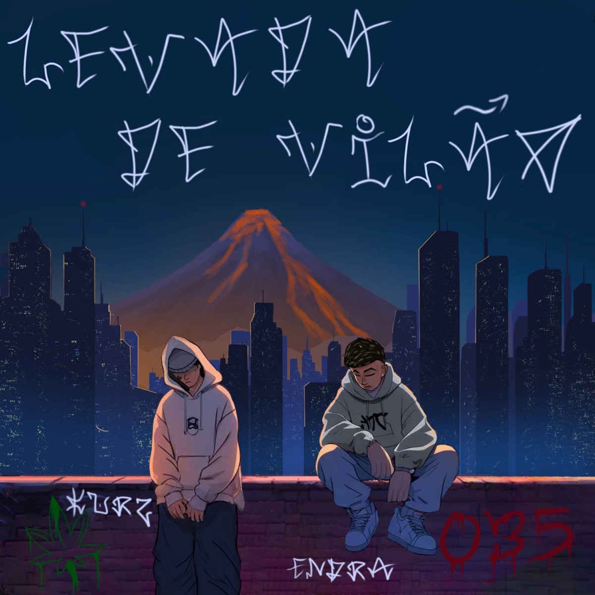 Levada de Vilão (feat. yung kurz) - Single by EndraOf album cover