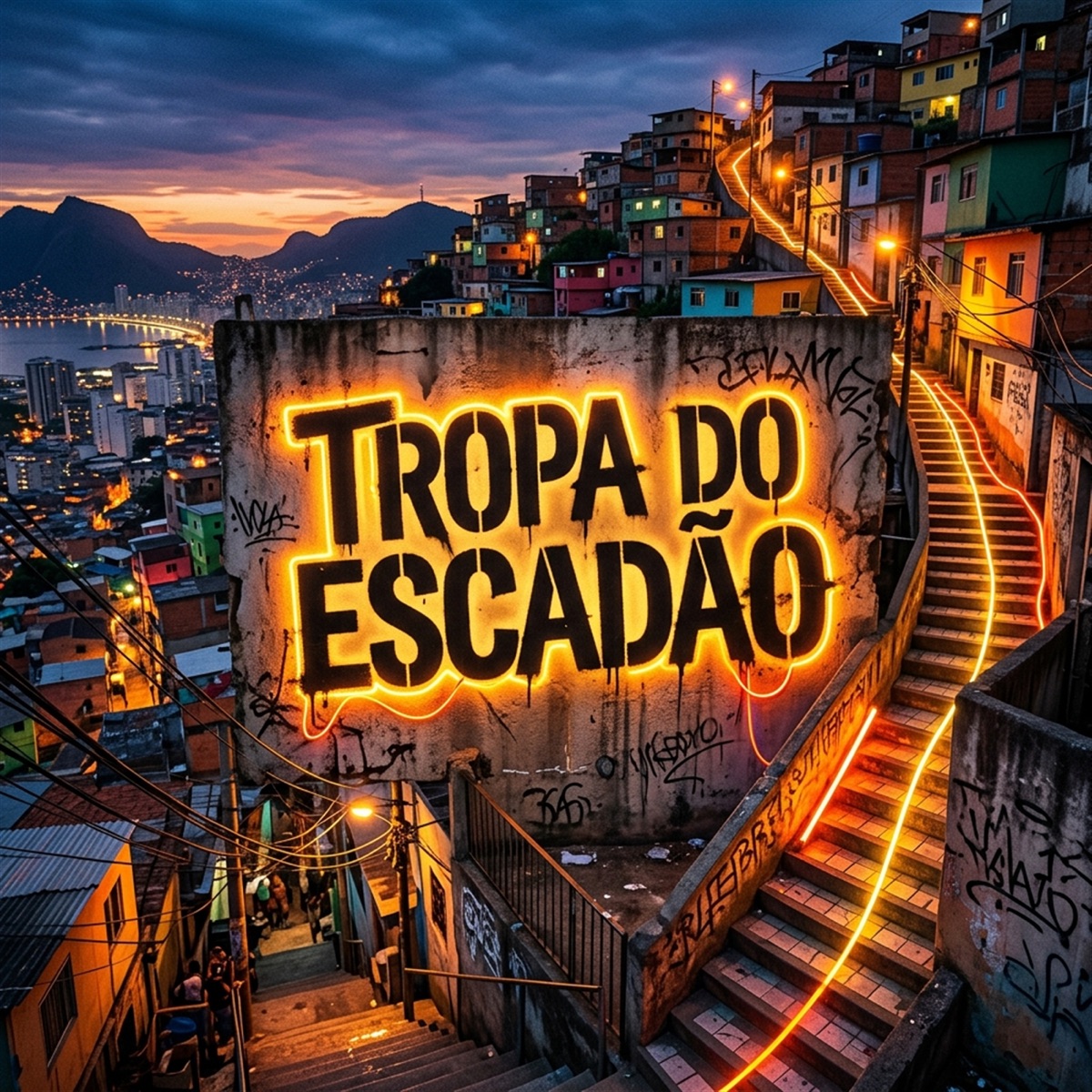 TROPA DO ESCADÃO - Single by Mc Beicin & DJ GORDINHO DO CONFIA album cover