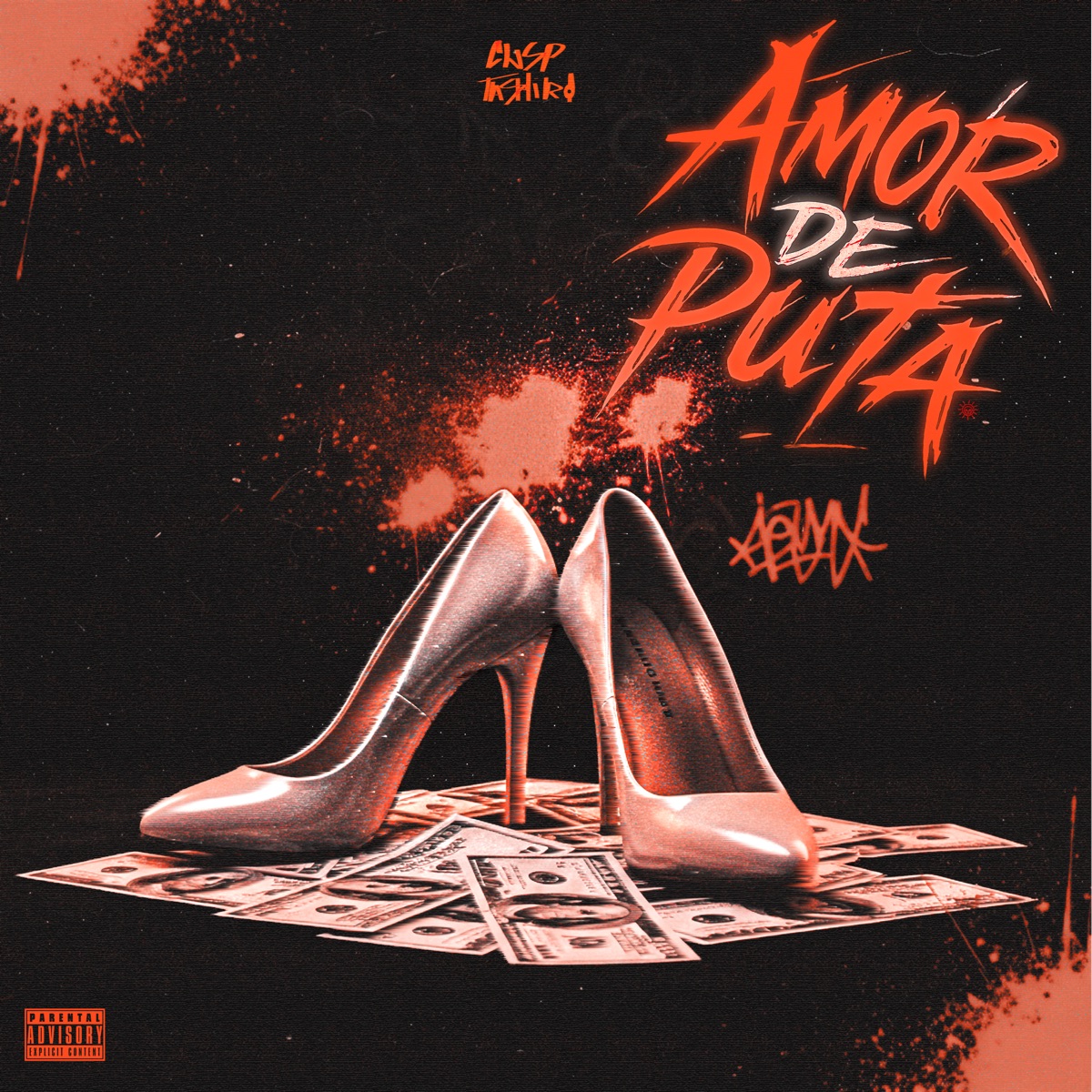 Amor de Puta - Single by MC Cwsp & Tashiro album cover